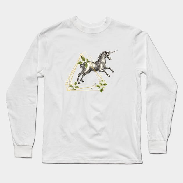 UNICORN Long Sleeve T-Shirt by Biophilia